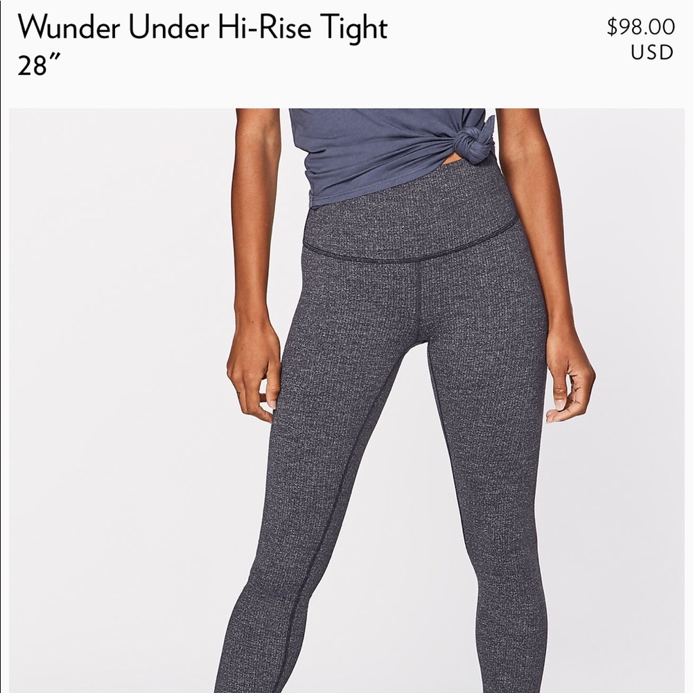 LULULEMON WUNDER UNDER